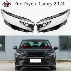For Toyota Camry 2024 Headlight Cover Transparent Mask Headlamp Lamp Shell Replace Original Lampshade Plexiglass