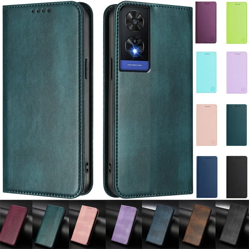 Magnetic Case for TCL 505 503 502 501 405 406 408 403 Capa Leather Stand Wallet Case for TCL 505 503 502 501 Phone Back Cover