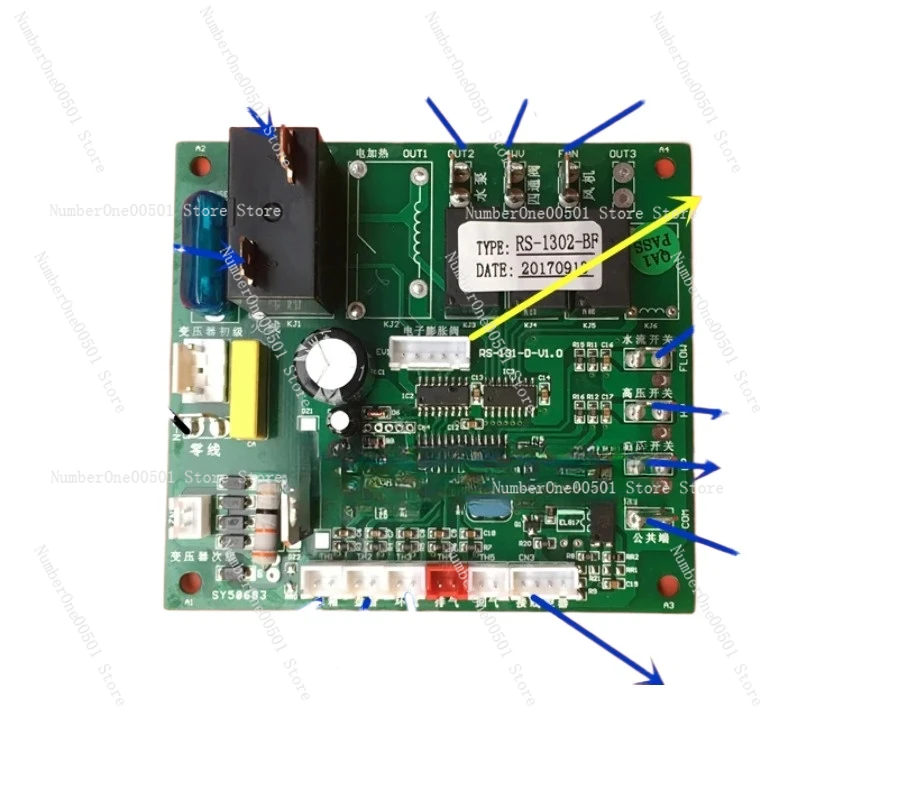 Air Energy Water Heater Computer Board Heat Pump Electronic Expansion Valve Control Motherboard ModificationUniversal Controller