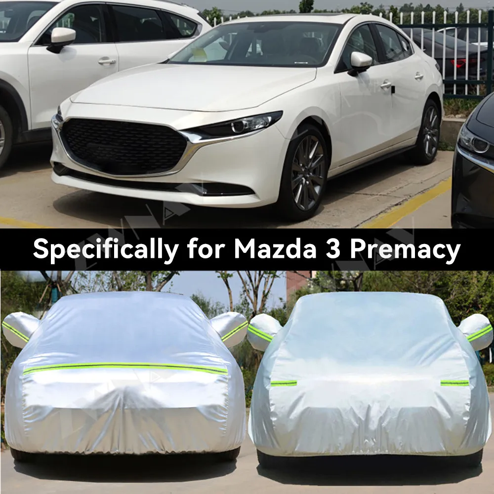 

Сверхмощный автомобильный чехол Oxford для Mazda 3 Premacy — прочный, дышащий, защита от скручивания на каждый день/седан и хэтчбек