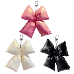 Fashionable Bowknot Pendant Bag Charm Stylish Bowknot Bag Charm Portable Phone Straps Chain Keychain for Women Girls