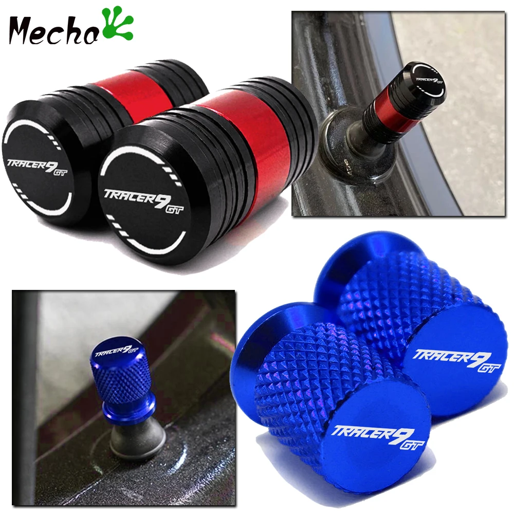 Motorcycle With logo Aluminium Wheel Tire Valve caps Airtight Covers For YAMAHA Tracer9gt TRACER 9GT TRACER9 tracer9gt 2021-2023