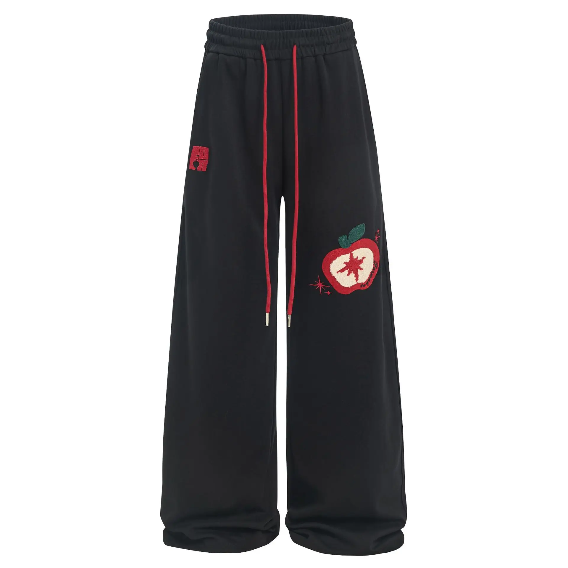 OR FL レディース トレンディ ブランド ハイストリート スポーツ スウェットパンツ バギー ストレート ヒップホップ アメリカンスタイル カジュアルパンツ Y2k 女性用ズボン