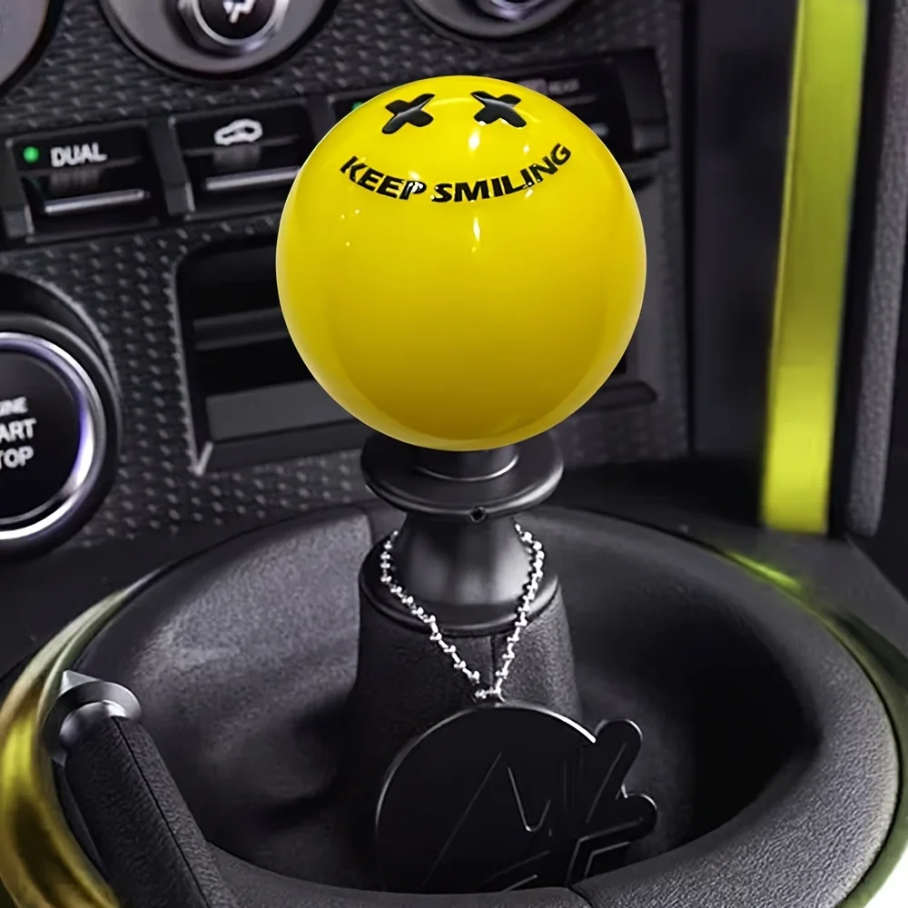 Yellow Black Gear Shift Knob JDM Style