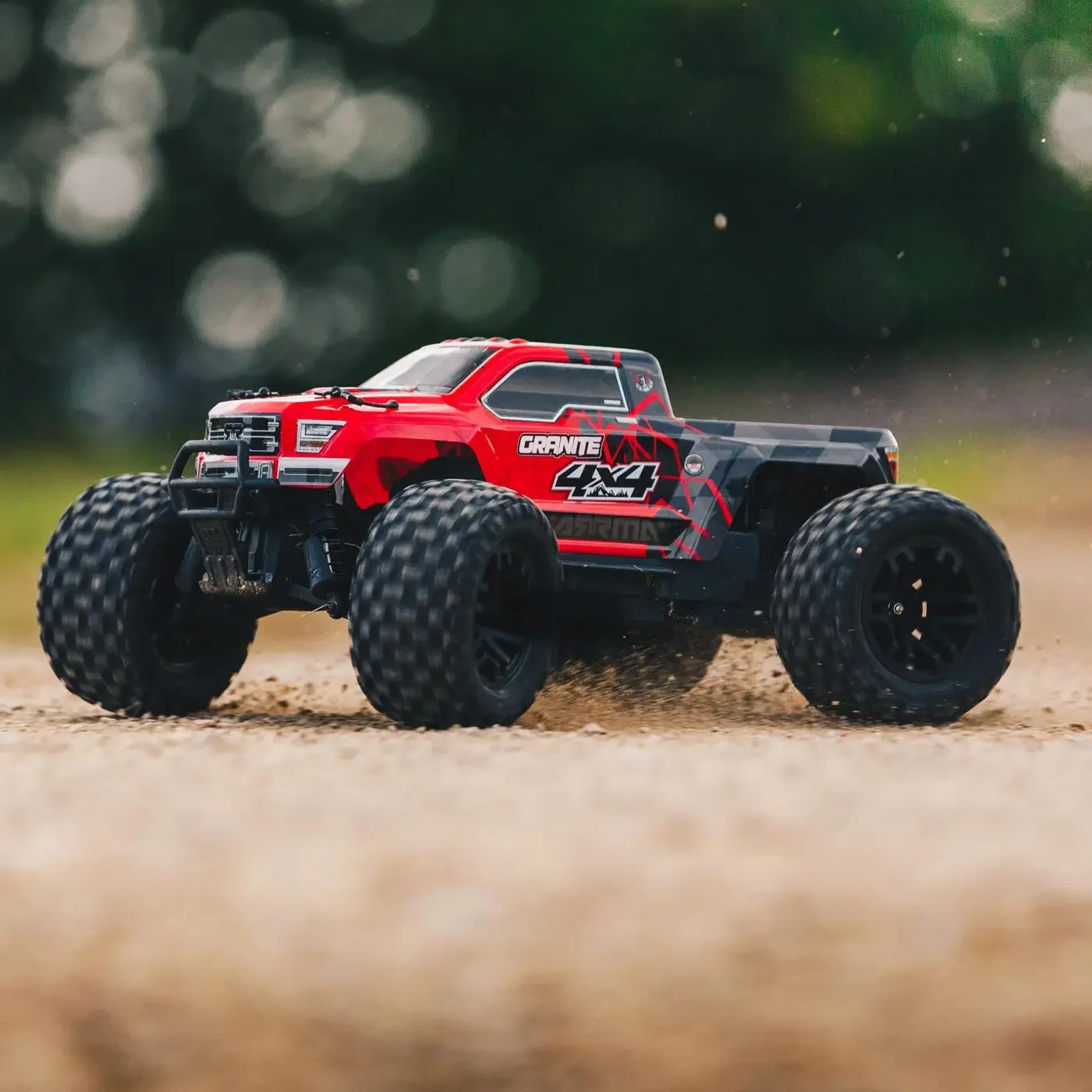 ARRMA ARA102714 1/10 RC samochód granitowy Mega 4WD terenowy Monster Truck pojazd gąsienicowy elektryczny pilot zabawki dla dorosłych dzieci