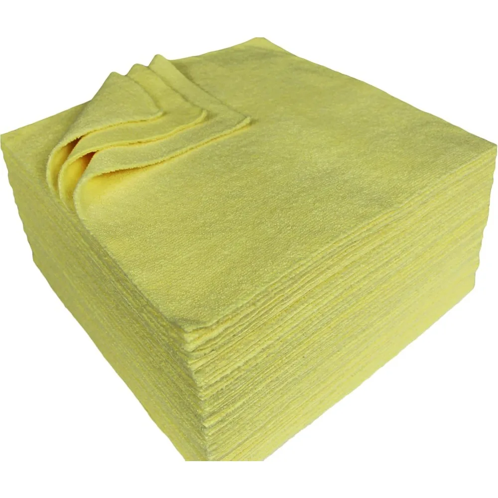 

Набор из 50 безворсовых микрофибровых полотенец 300 GSM (30x30 см) для мойки, сушки и полировки автомобилей без разводов и царапин
