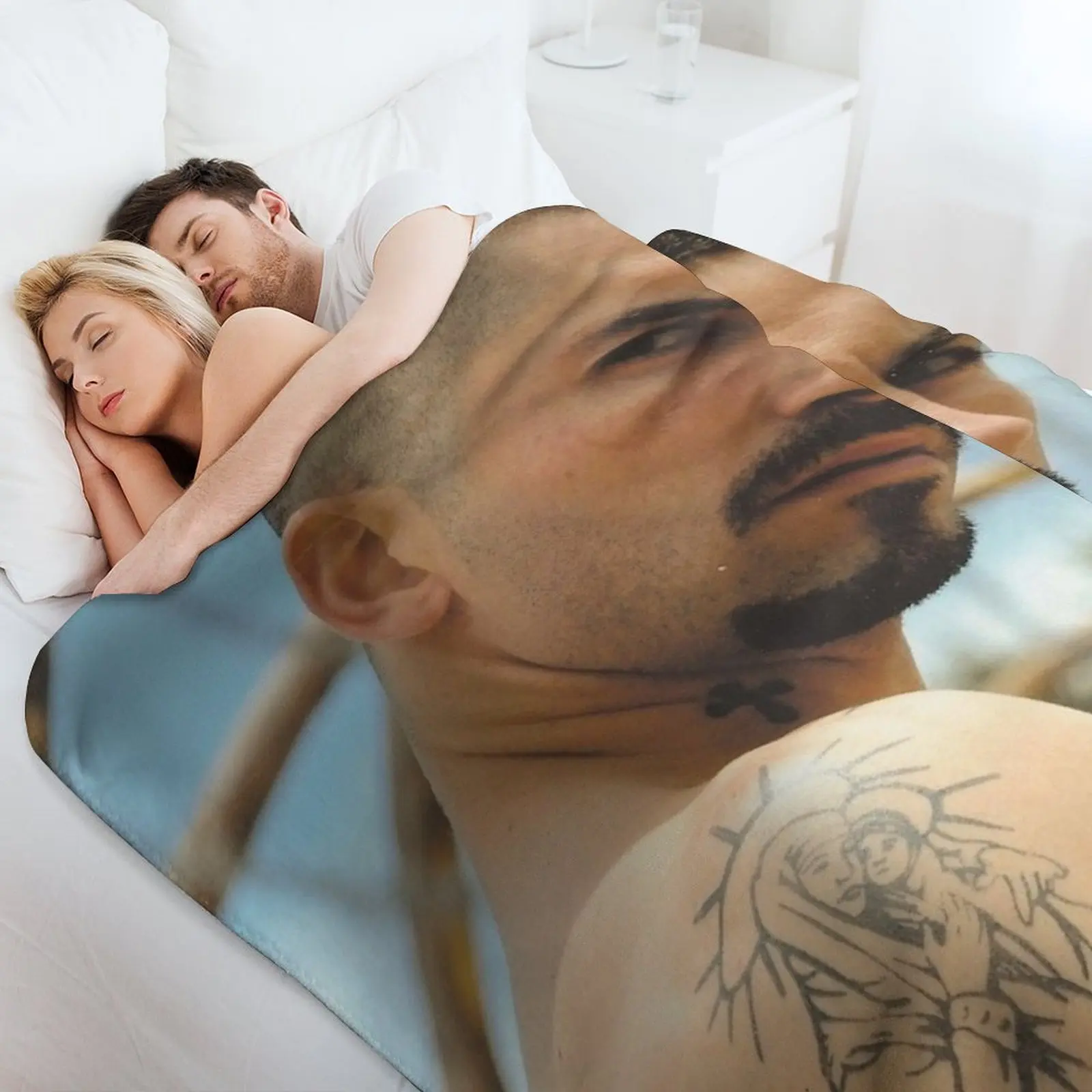 يوري بويكا رمي بطانية هدية شخصية لينة أفخم منقوشة الدافئة بطانيات الهالوين #4