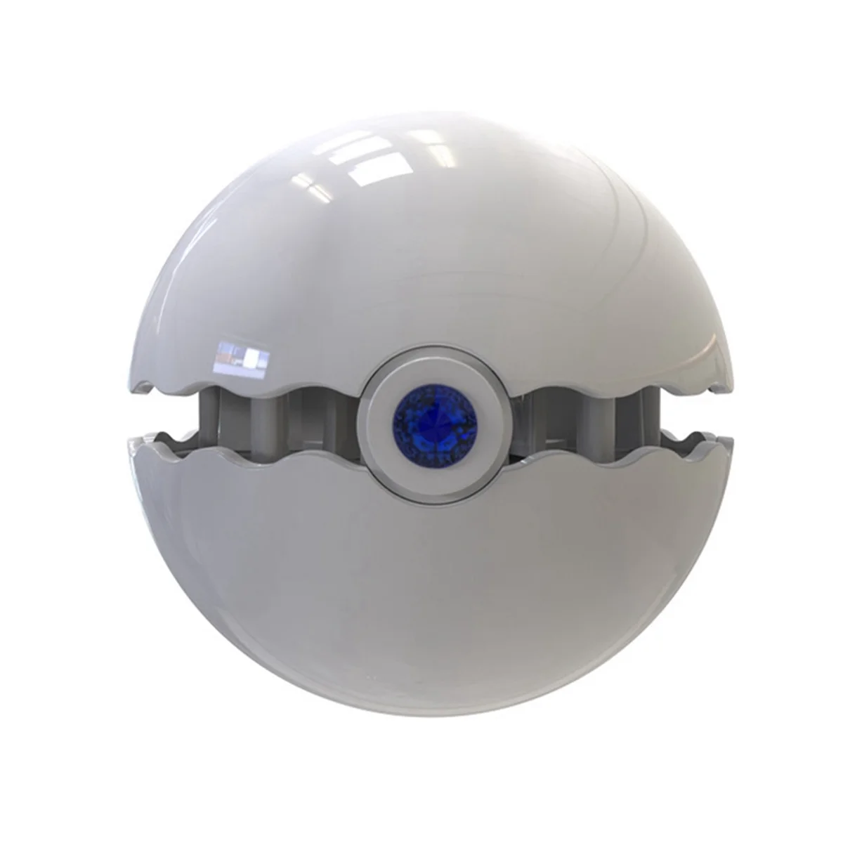 ミニ充電式家庭用電気食器洗い機,ポータブル,トラベル,超音波シンク,青,18W