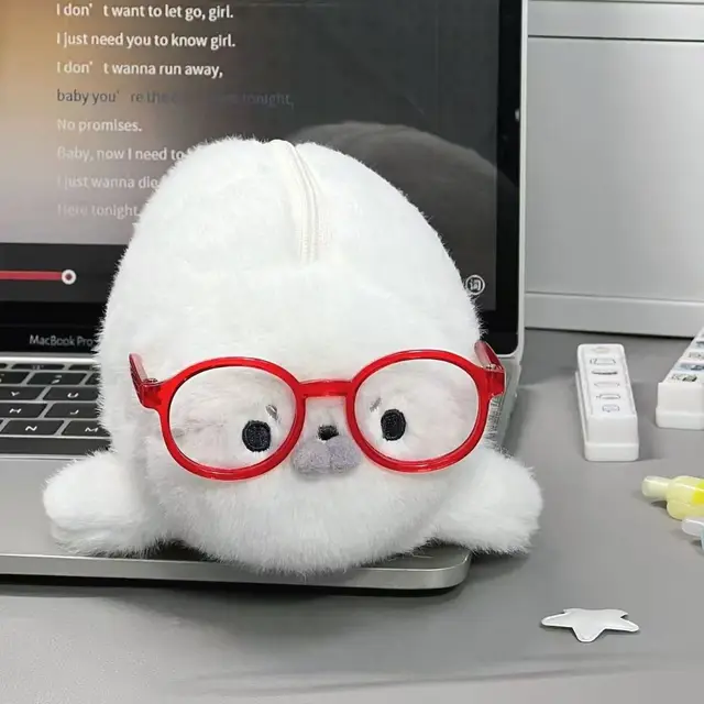 Funny Seal Doll Pencil Case Large Capacity Storage Bag Stationery Bag High Aesthetic Value Pen Pouch Gift 4 Funny Seal Doll Pencil Case Large Capacity Storage Bag Stationery Bag High Aesthetic Value Pen Pouch Gift 4