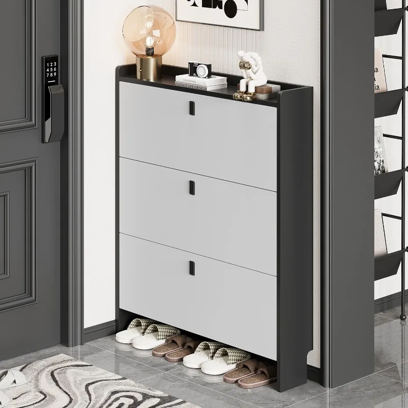 

Design Slim Shoe Rack Cabinet Storage Minimalist Apartments Narrow Shoe Rack Cabinet Space Saving Schuhregal Furniture For Home
