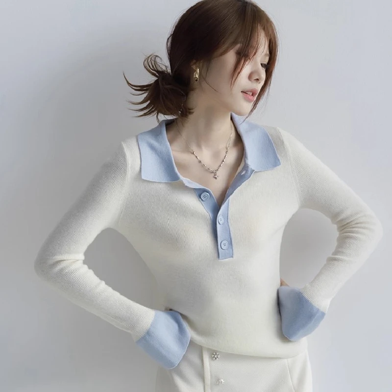 

Dongguan Daliang Knitted Neck Sweater Women's New Style Fuzz Free Inner Wear Spring 2026 Ladies Premium Quality Knitwear