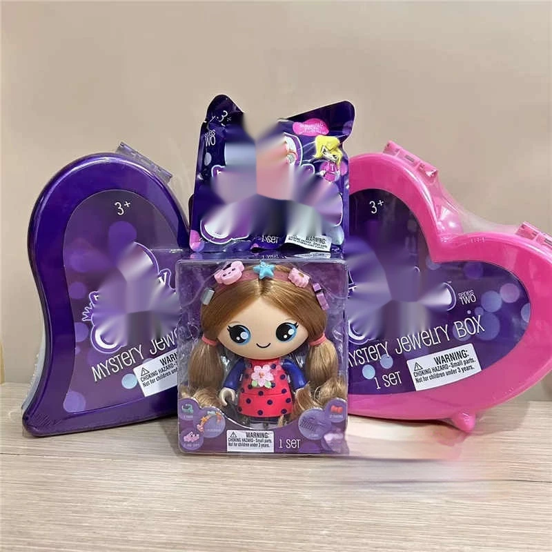 Trinity Beyond Might Box Mystery Heart Surprise Pack Mystery Jewelry Box Cute Doll Blind Box Pet Model Toys Girl'S Birthday Gift