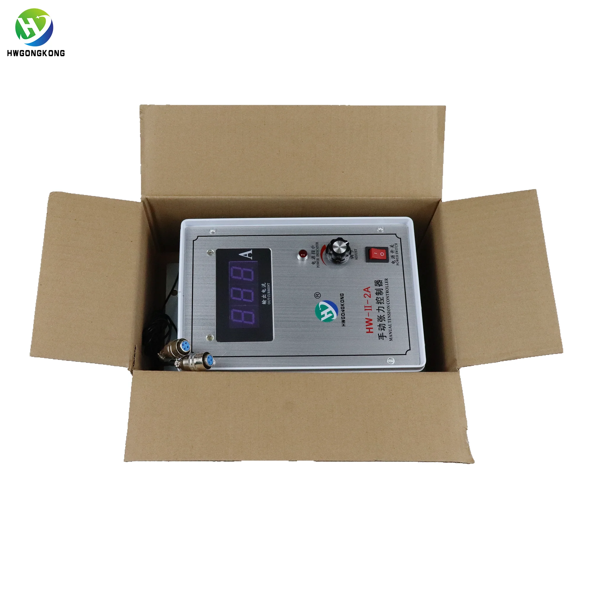 Best-selling 2A Digital Packaging Machine Tension Controller, Manual Tension Controller with Magnetic Powder Clutch