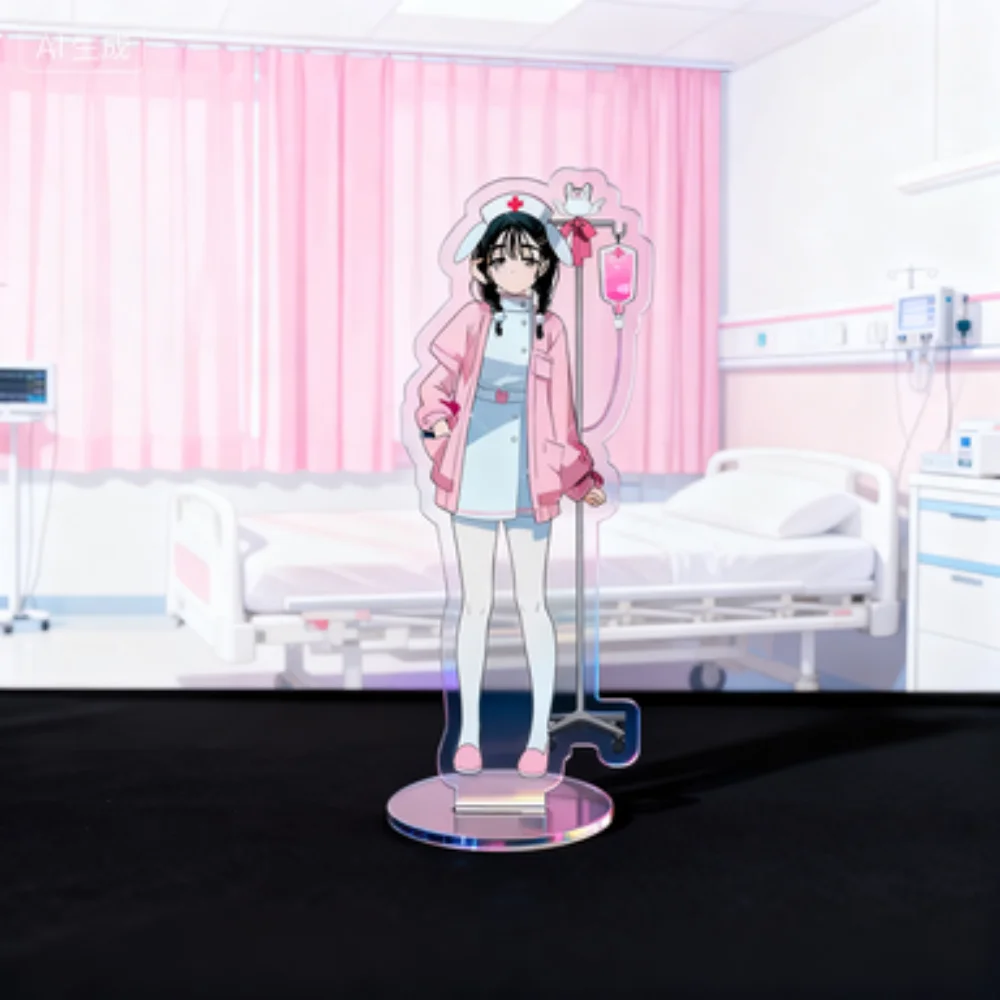 أنيمي 15 سنتيمتر الغريبة المرحلة الاكريليك حامل إيفان ميزي تيل لوكا عالية الوضوح الطباعة مروحة جمع الطرفية