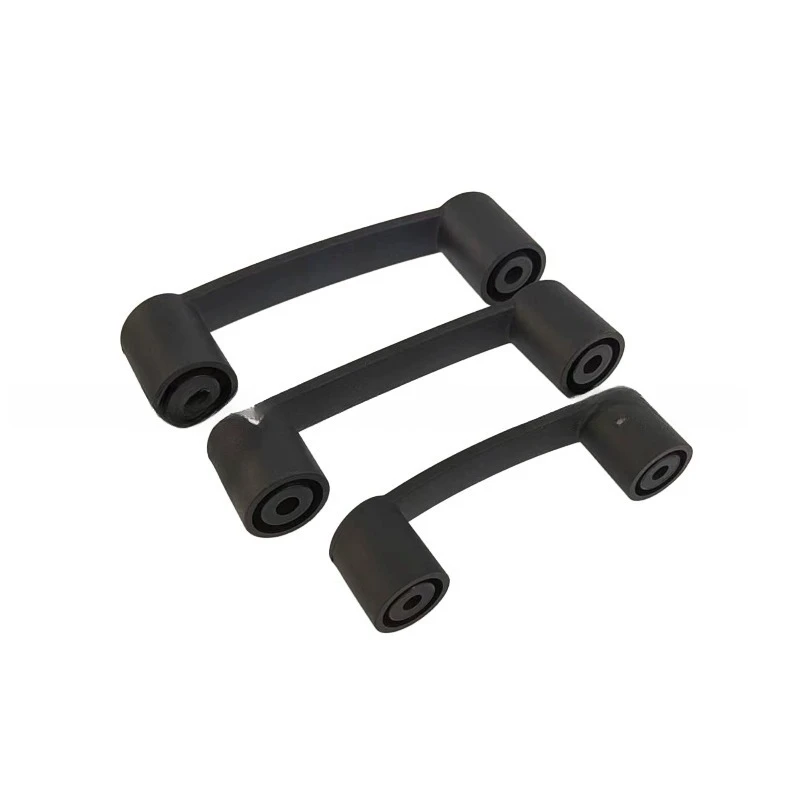 Nylon plastic bow handle industrial welding machine handle oven cabinet door handle toolbox black