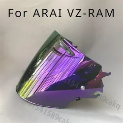 Motorcycle Helmet Lenses For ARAI VZ-RAM VZ RAM SZ-R Riding Goggles Color Changing Lenses Helmet Accessories Face Shield Visors