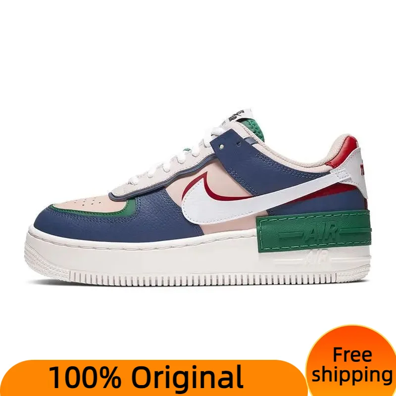  Nike Air Force 1 Low Shadow Mystic Navy Women's Sneakers shoes CI0919-400