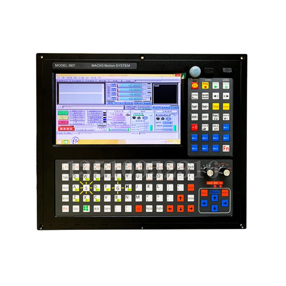 Cnc Mach3 Mach4 Cnc Operation Control Panel 3-axis/4-axis/6-axis Drilling And Milling Machine Cnc System Multi-axis Controller