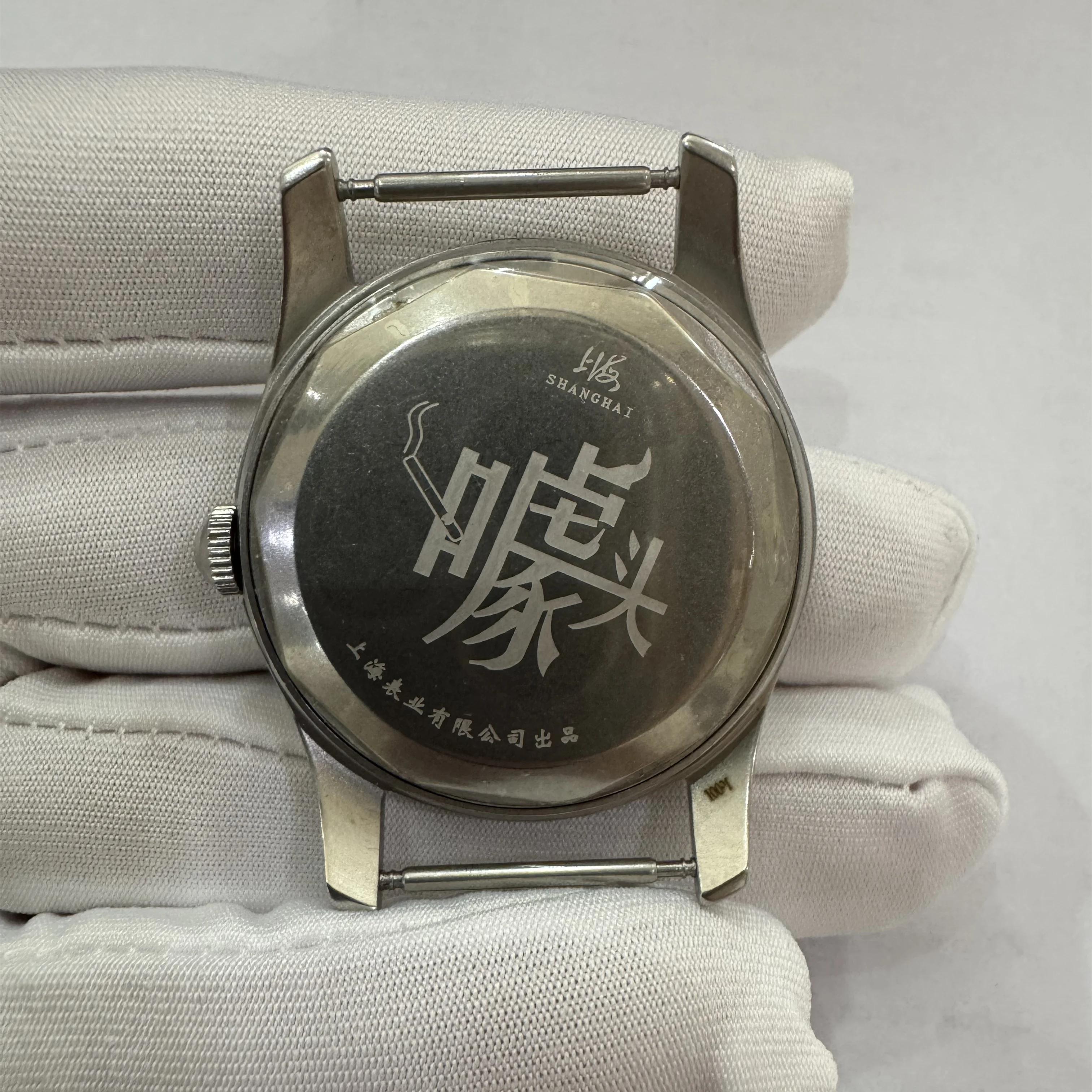 شنغهاي ساعة رجالية ساعة ميكانيكية أوتوماتيكية خمر الأعمال الكلاسيكية ساعة مظهر بسيط 35 ملم ساعة مقاومة للماء SA-2