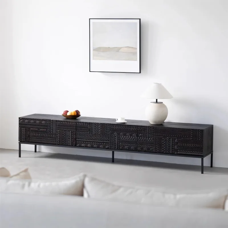 طاولات شاشة تلفزيون Pied لأثاث التلفزيون، مكان الحريق، حامل تلفزيون، حامل شاشة الموقد، خزائن الملفات، خزانة التخزين #2