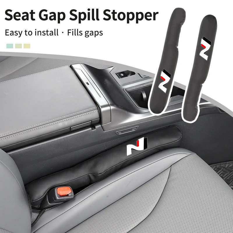 Car Seat Gap Filler Side Seam Plug Strip Leak-proof Filling Strip Accessories For Hyundai I30 I20 IX35 I40 Azera 2014