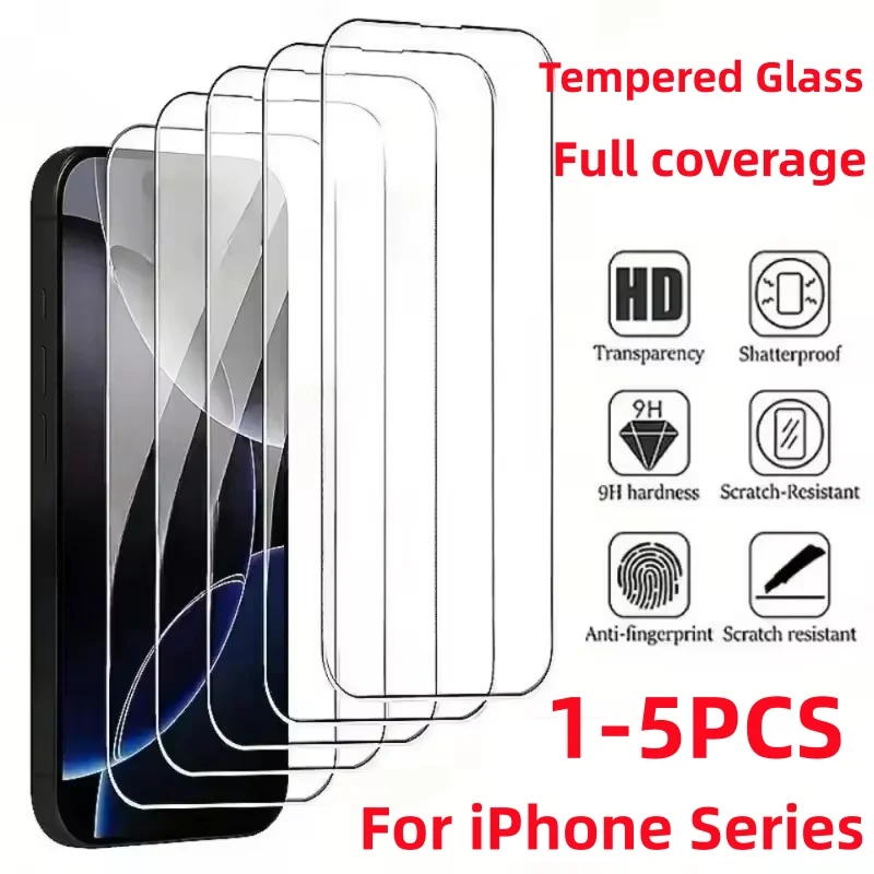 1-5Pcs Hd Tempered … - image