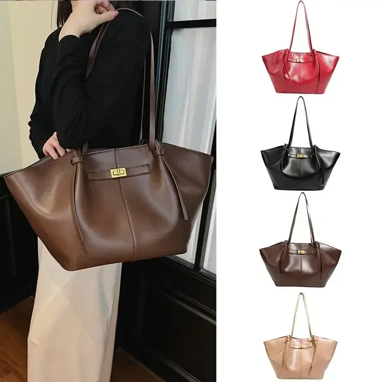 

Designer Parisian Chic Diaper Bag Elegant Crossbody Handbag For Women Vintage Leather Tote Purse