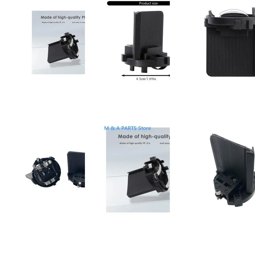 U1JF 2Pcs Plastic Car Lamp Sockets Direct Fit for Select Models Part 5K0941109