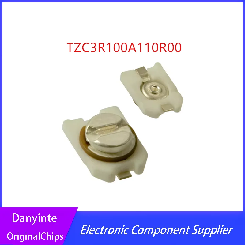 

Новый конденсатор для обрезки, регулируемый конденсатор 3x4 мм 3-10P TZC3R100A110R00 TZC3R100A110 оригинал