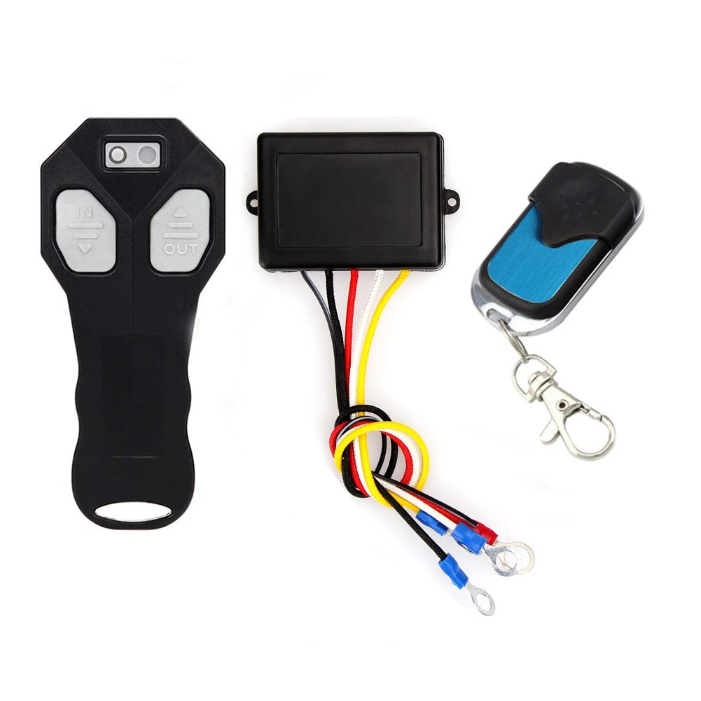 Wireless Winch Remote Control Kit for Jeep- Truck ATV SUV 12V Switch Handset Waterproof