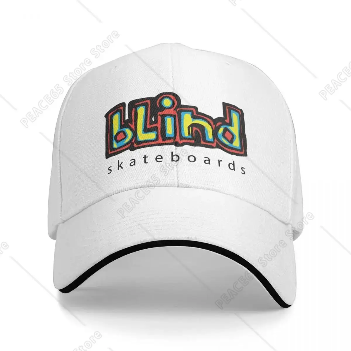 Blind Skateboards Logo Baseball Cap Rave Luxury Hat Hats Woman Men Breathable Fishing Hats Outdoor Unisex Cap