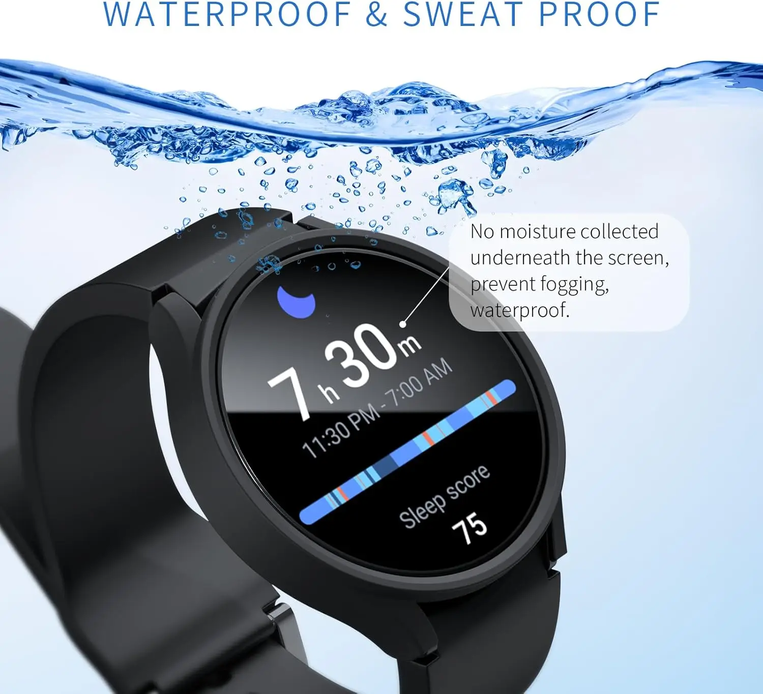 Case for Galaxy Watch 7 40mm 44mm, Hard PC Protective Bumper Compatible with Samsung Galaxy Watch 7 40mm 44mm Accessories.