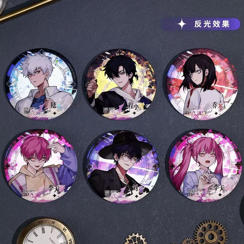 Anime Time Agent Characters Cheng Xiaoshi Tin Brooch Role-playing Accessories Props Collection Commemorative Backpack Badge Pin