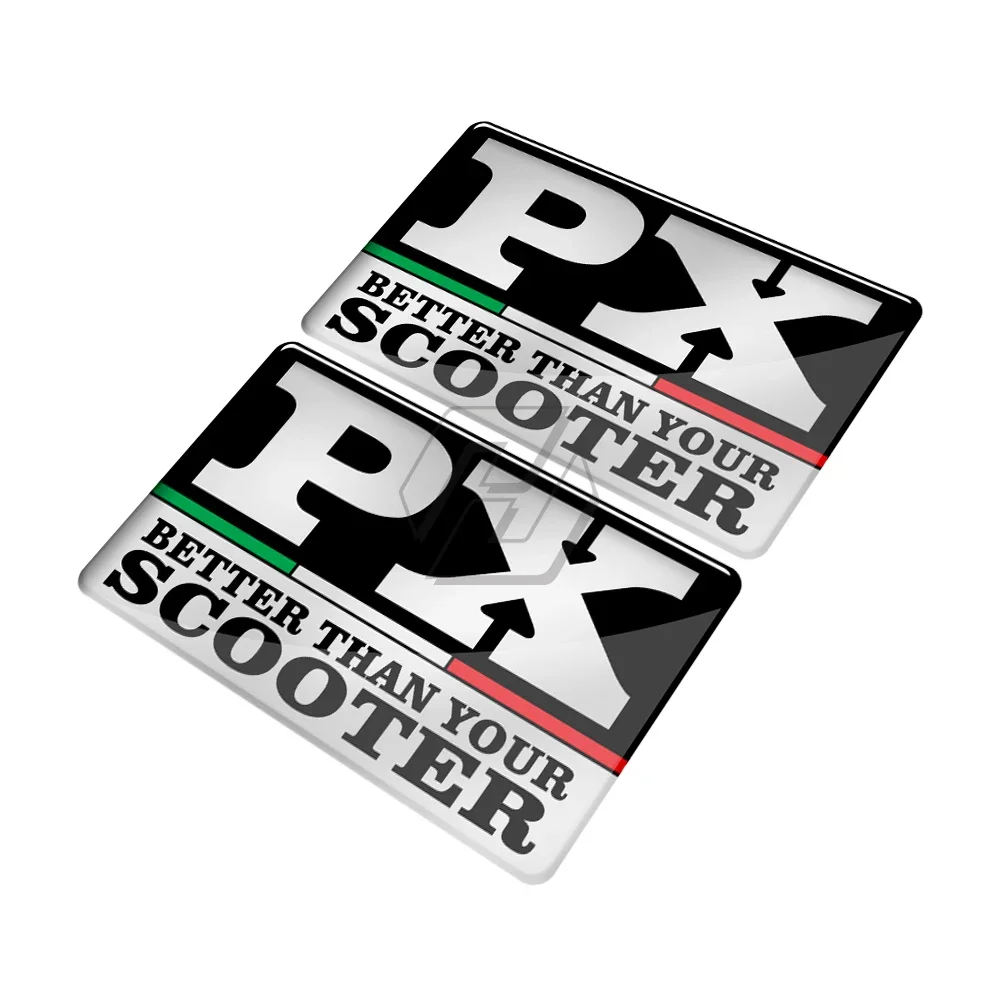 For Piaggio Vespa Scooter PX125 PX150 PX200 PX 125 150 200 3D Motorcycle Sticker