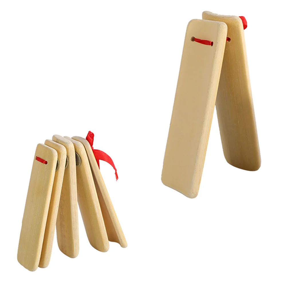 

2 pcs Quick-pick Clappers Copper Kids Musical Instruments Lightweight Percussion Toy for Creativity Development Intelligence
