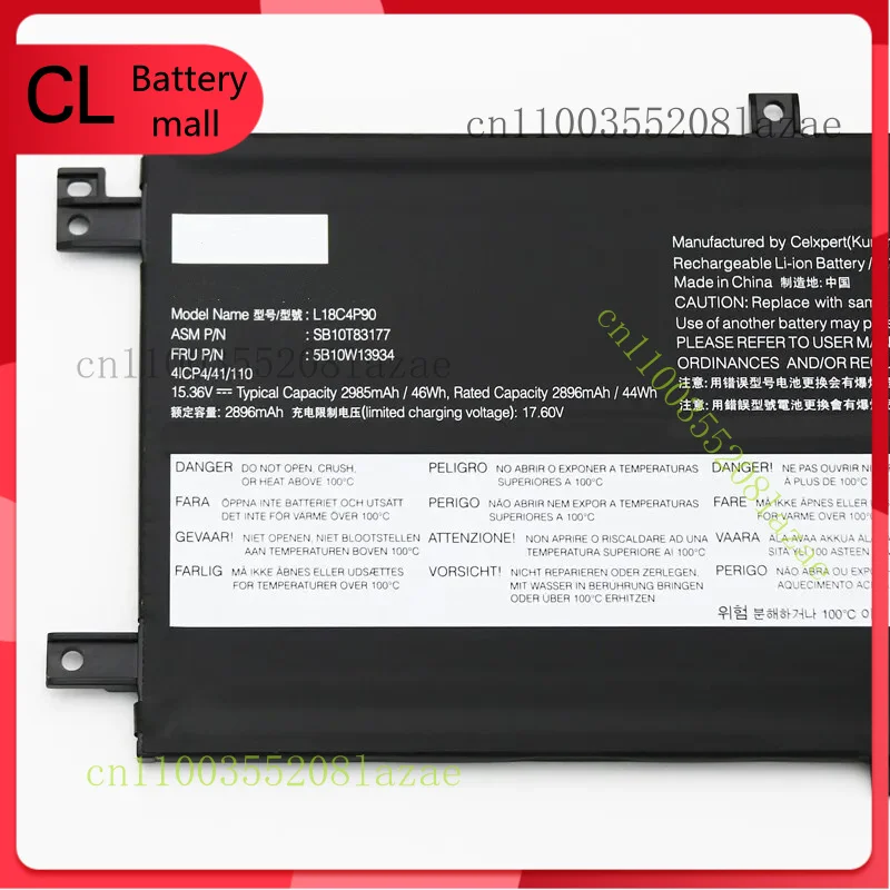 

Новый аккумулятор L18D4P90 L18C4P90 L18M4P90 для Lenovo Thinkpad L13 Yoga