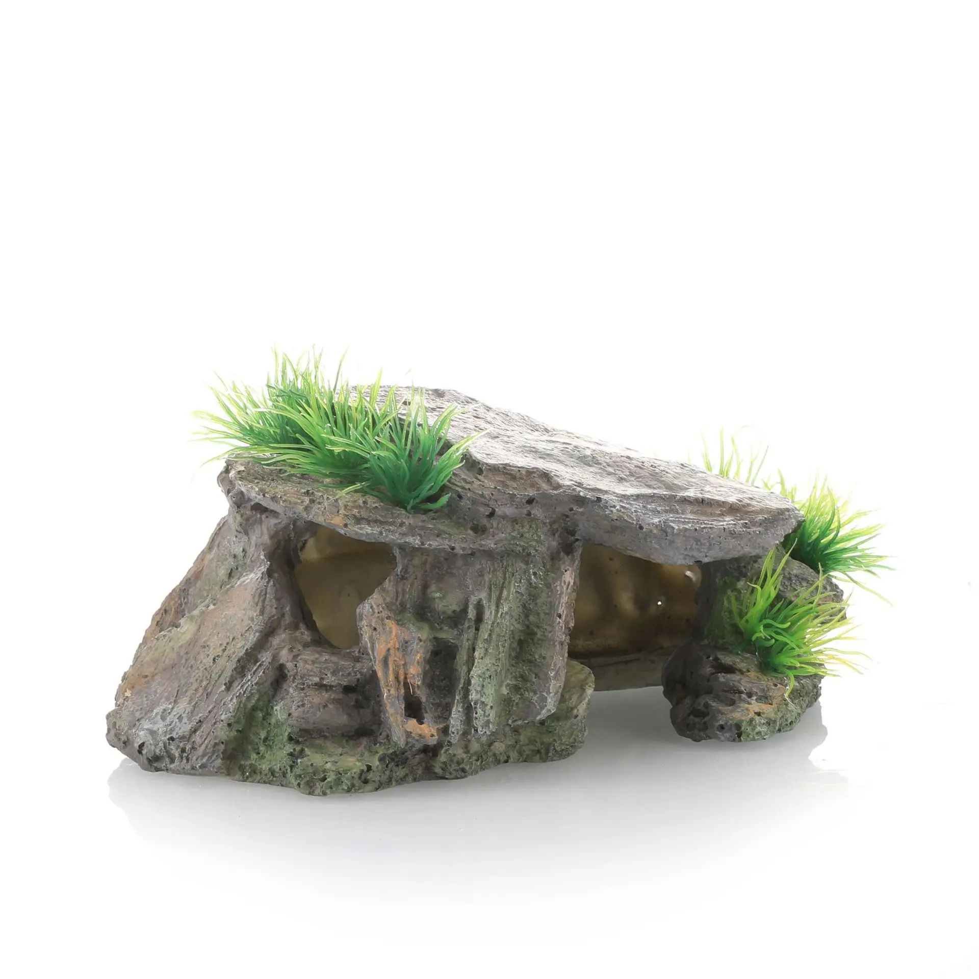 Reptile Hiding Hole Climbing Sunbathing Platform Turtle Hiding Hole Resin Decoration And Scenery Fish Tank Aquarium Landscape