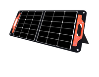 Glory Solar Outdoor Camping Solar Panel Kit Gear Bag Charger 100W 200W Folding ETFE Camping Foldable Portable Solar Panel