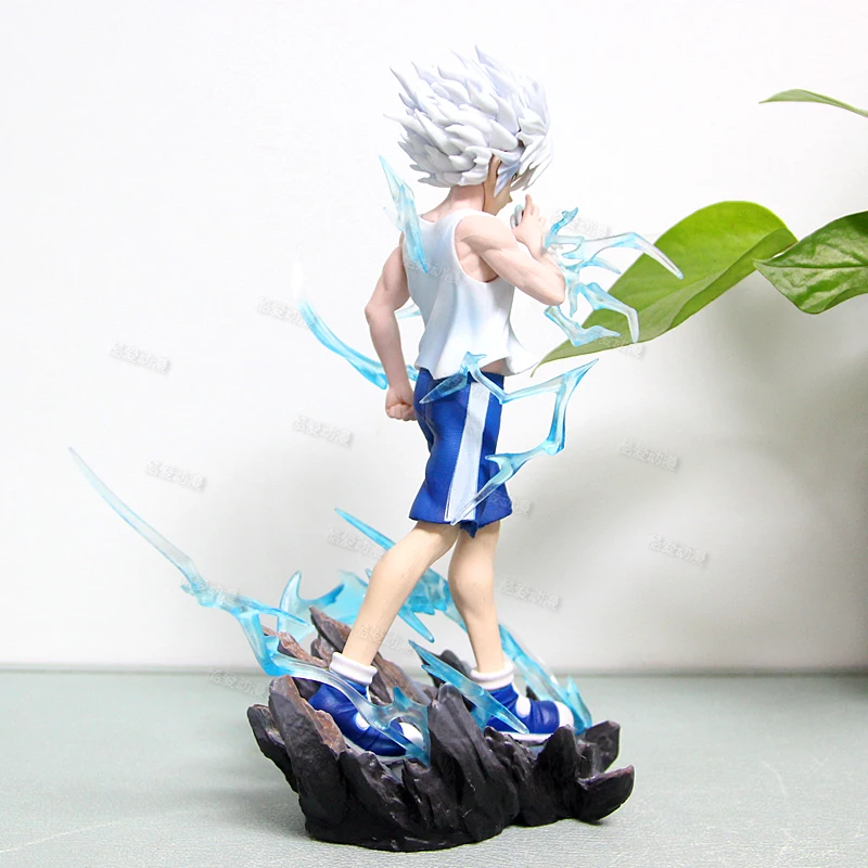 Neue Neue Anime-Figuren von Hunter × Hunter Killua Zoldyck Figura Acativos De Manga Modelo Pvc Estatua Colleccionable Ornamento – Detail 9