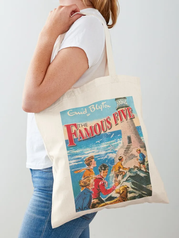 

The Famous Five by Enid Blyton Tote Bag sacs de shopping Canvas tote bag Customizable tote bag