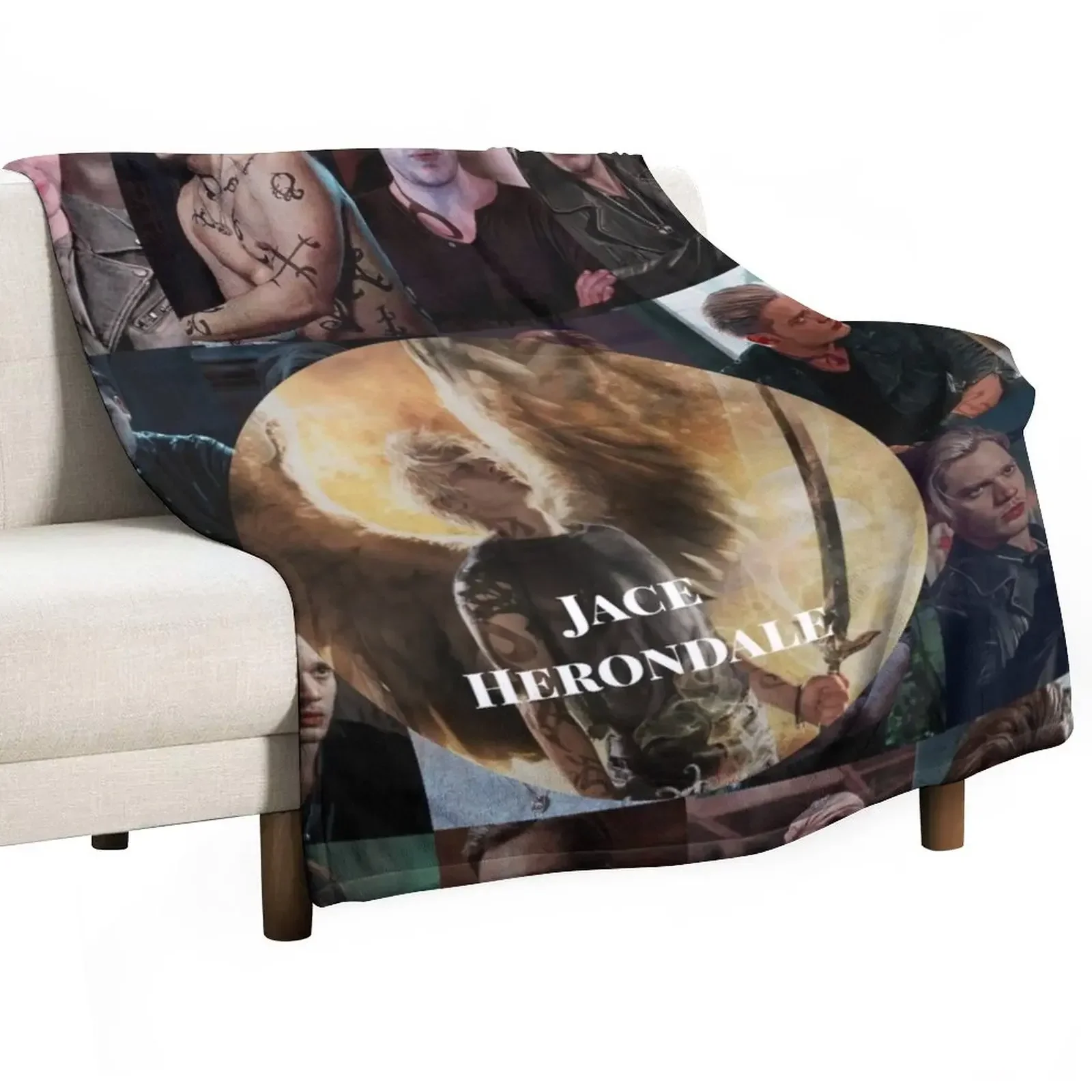 

New Jace Herondale Throw Blanket Blankets For Bed for babies Luxury St Blankets