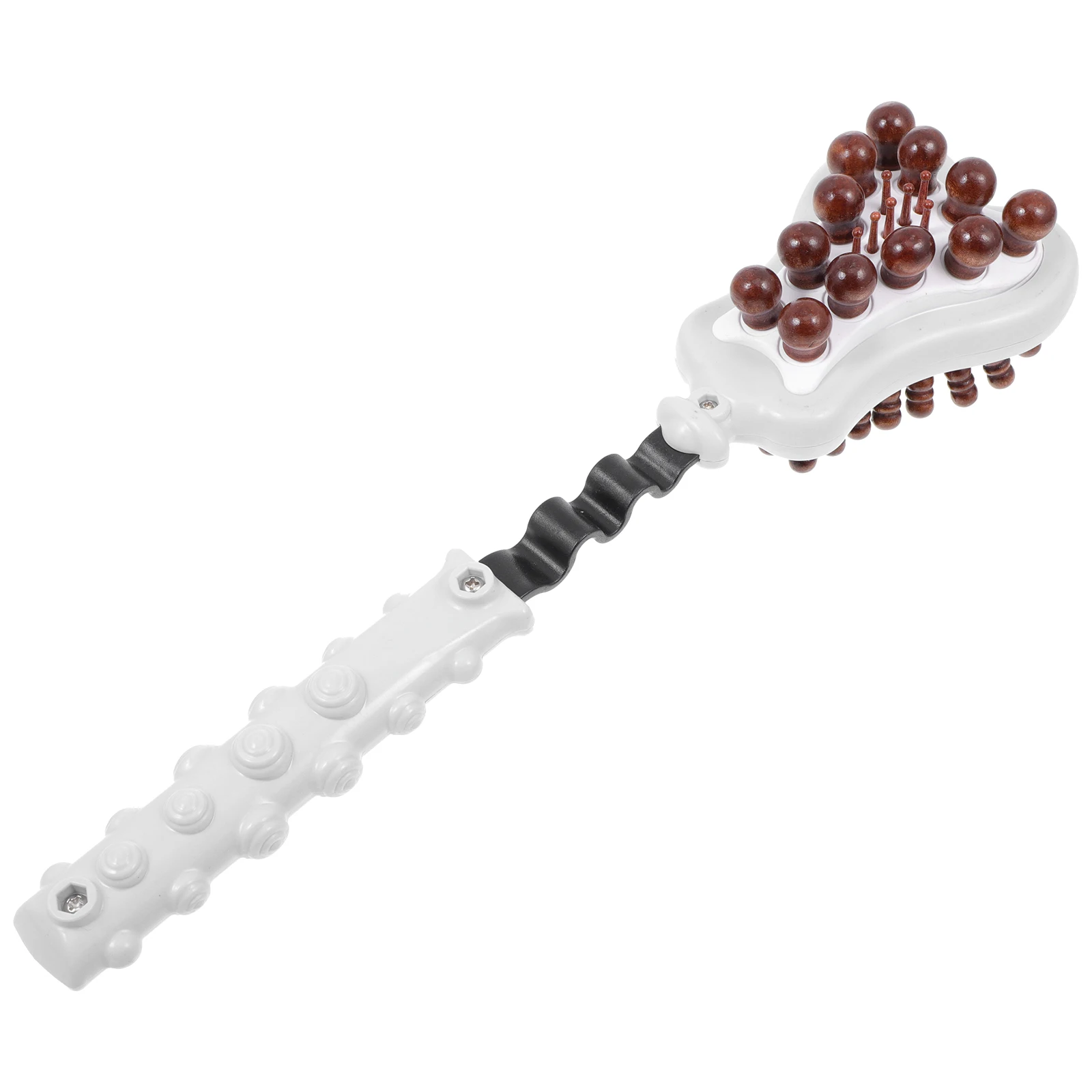 Martillo de Masaje Corporal, Mango Ergonómico de Madera, Alivio del Estrés y la Fatiga, para Espalda, Cuello, Hombros y Articulaciones, Terapia Portátil