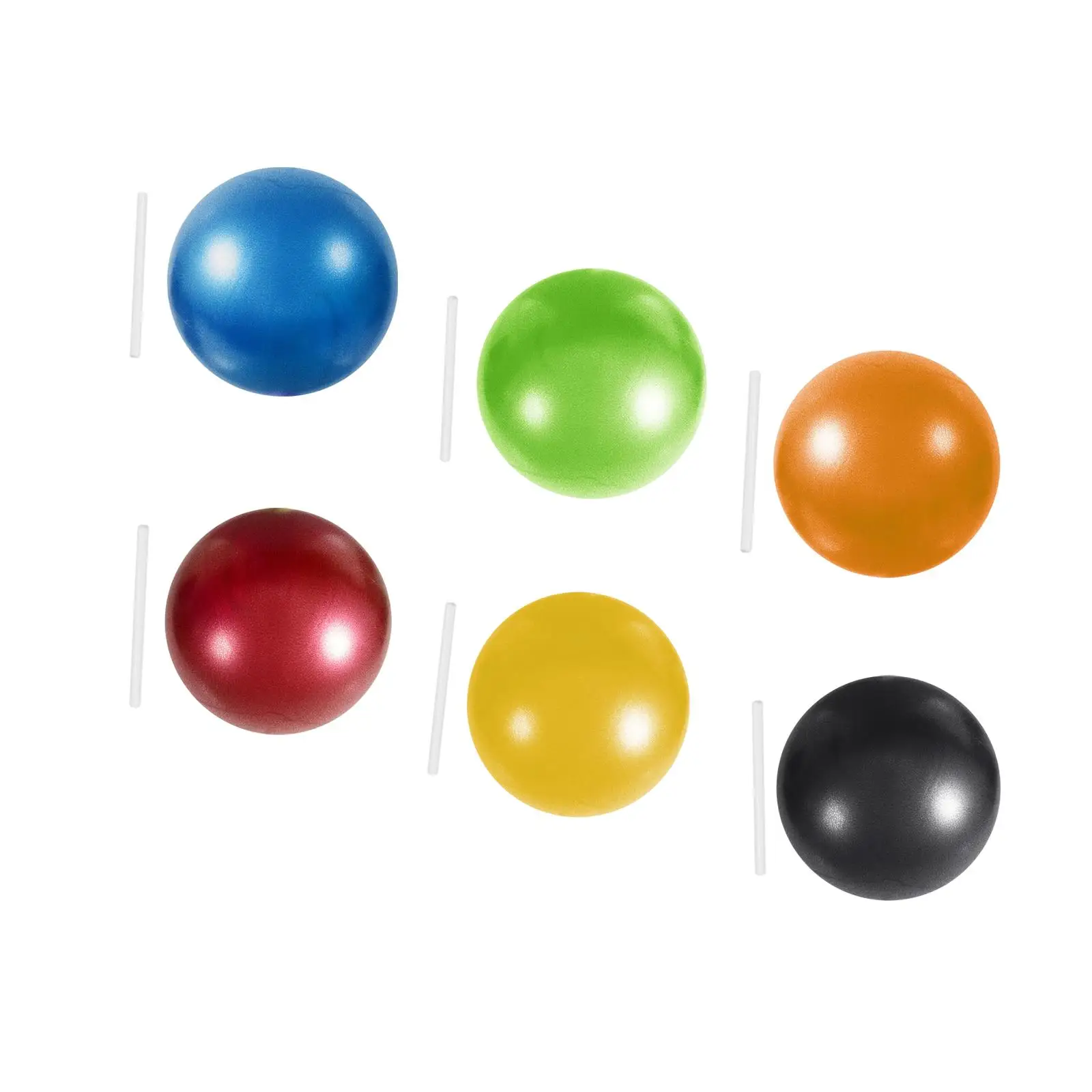 Small Pilates Ball Heavy Duty Thickened Core Ball for Home Gym Stability Core