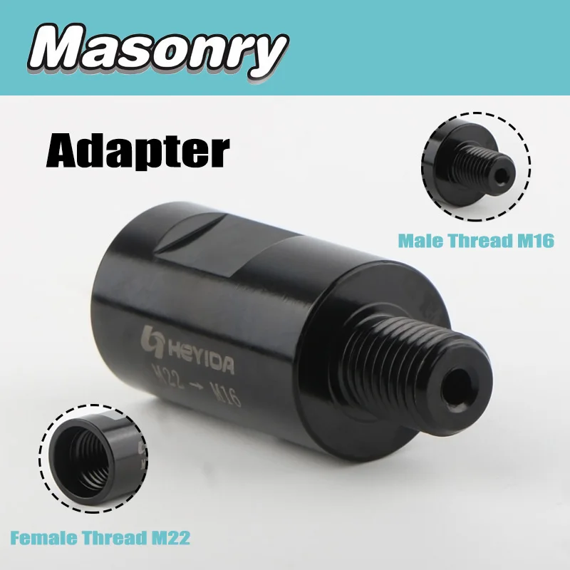 

Adapter M22 Female Thread To M16 Male Thread For Diamond Drill Core Bit M16 Thread Cement Hole Opener Convertor Connection Tools