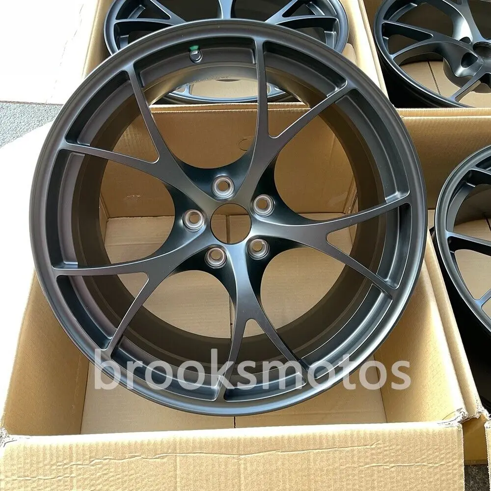 ALFA ROMEO GIULIETTA 940 19" FORGED WHEELS RIM 19x8 SATIN BLACK SET OF 4