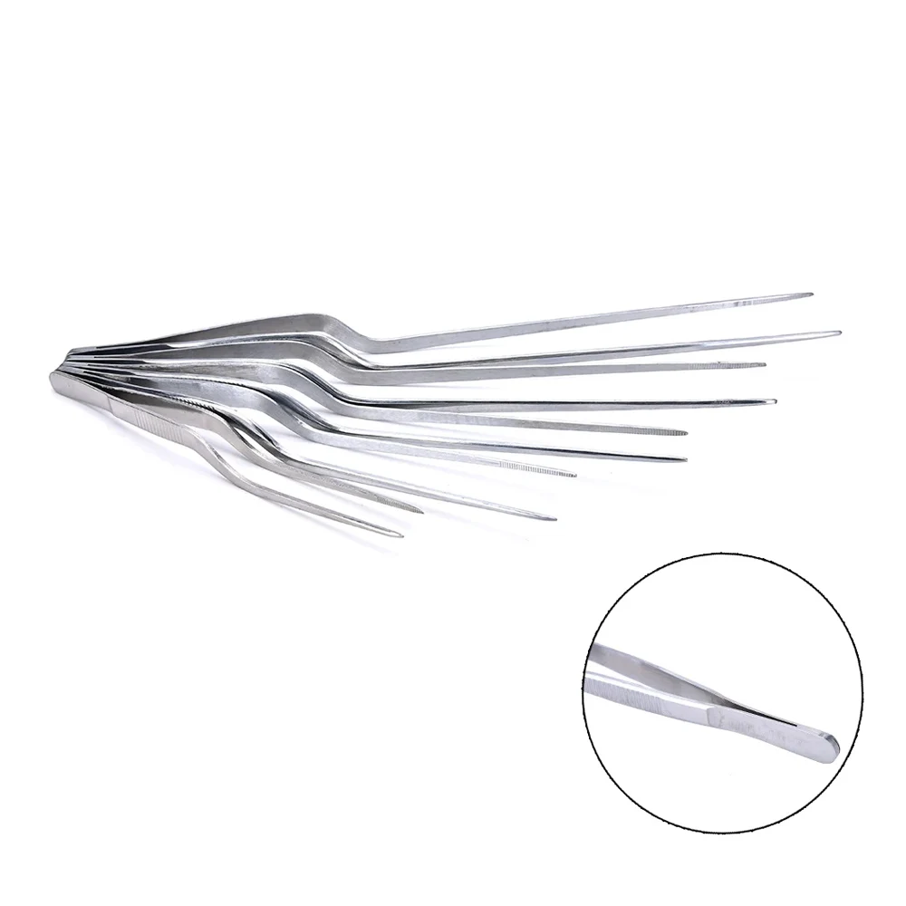 Pinzas profesionales para limpieza de cerumen, herramienta para el cuidado de los oídos, pinzas médicas de acero inoxidable de alta calidad, accesorio para doblar, 1 ud.