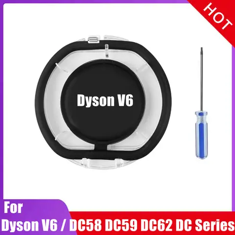 Dust Bin Lid For Dyson V6 Vacuum Cleaner Dust Bin Base Models DC Series DC58 DC59 DC62 DC72 DC74 SV03 SV07 SV09 Dust Bin Door