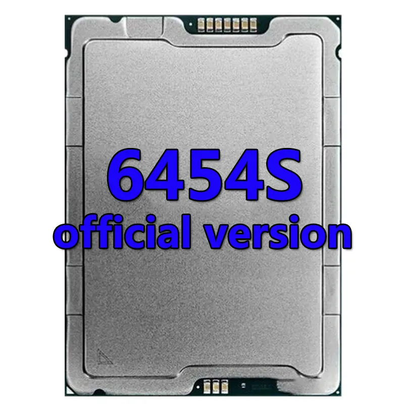 Процессор Xeon 6454S LGA4677 для материнской платы сервера, 2,2 ГГц, 32 ядра, 64 потока, 270 Вт