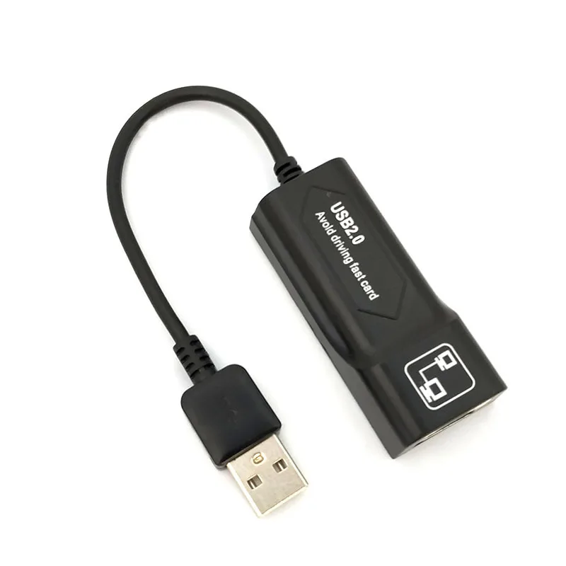 

10/100Mbps USB 2.0 Wired USB Typc C To Rj45 Lan Ethernet Adapter Network Card for PC Macbook Windows 10 Laptop