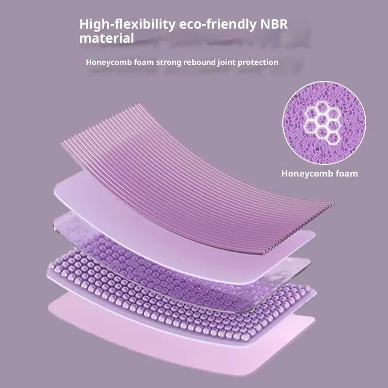 وسادة تدريب التوازن غير قابلة للانزلاق عالية الارتداد سميكة رغوة حصيرة الكاحلين وسادة الركبة للاستقرار الأساسية اليوغا اللياقة البدنية #6
